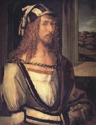 Albrecht Durer Self-Portrait with Gloves (nn03) oil painting artist